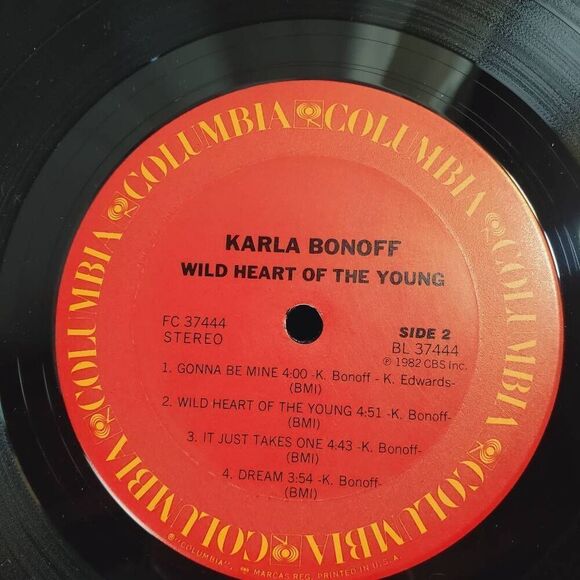 Karla Bonoff - Wild Heart of the Young LP Vinyl Record Album - Picture 7 of 8
